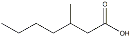 3-甲基庚酸 结构式