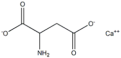 DL-天门冬氨酸钙盐,,结构式