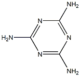 Melamine coated ammonium polyphosphate 化学構造式