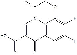 9,10-difluoro-2,3-dihydro-3-methyl-7-oxo-7Hpyrido[1,2,3-DE][1,4]benzoxazine-6-carboxylic acid