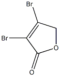 3,4-DIBROMOFURAN-2(5H)-ONE Structure