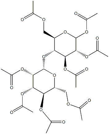  1,2,3,6-Tetra-O-acetyl-4-O-(2,3,4,6-tetra-O-acetyl-b-D-mannopyranosyl)-D-glucopyranose