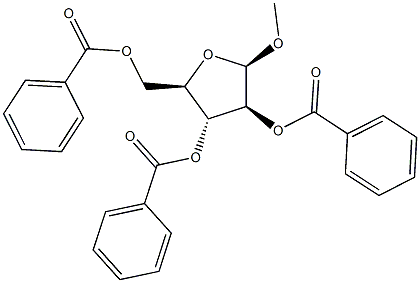 Methyl2,3,5-tri-O-benzoyl-b-D-arabinofuranoside|