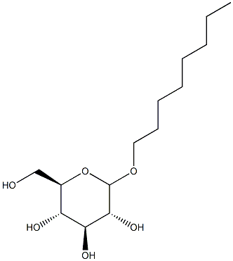 OctylL-glucopyranoside Structure