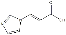 3-IMIDAZOLEACRYLIC ACID Struktur