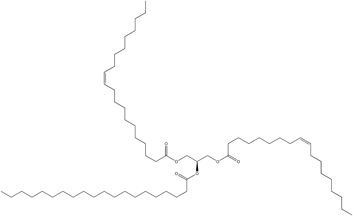 1-(9Z-octadecenoyl)-2-eicosanoyl-3-(11Z-eicosenoyl)-sn-glycerol