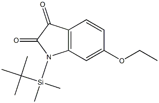 1H-Indole-2,3-dione, 1-(tert-butyldimethylsilyl)-6-ethoxy-