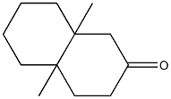 1H-Naphthalen-2-one, 3,4,5,6,7,8-hexahydro-4a,8a-dimethyl-