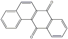 1,2-苯并-9,10-蒽醌, , 结构式