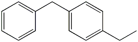 1-苄-4-乙苯,,结构式