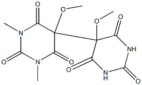 四甲雙四氧嘧啶, , 结构式