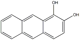 1,2-二羥蒽 结构式