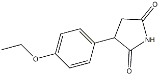 p-ethoxyphenylsuccinimide Struktur