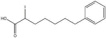 iodophenylenanthic acid Struktur