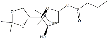 1,2-5,6-di-O-isopropylideneglucofuranosyl propanesulfinate|
