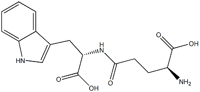 gamma-glutamyltryptophan Structure