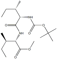 tert-butyloxycarbonyl-isoleucyl-alloisoleucine methyl ester