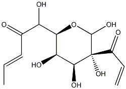 2,6-diacryloyl-beta-methylgalactopyranoside Structure