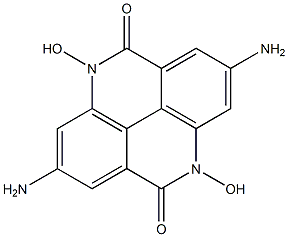 2,7-diamino-4,9-dihydroxy-5,10-dioxo-4,5,9,10-tetrahydro-4,9-diazapyrene