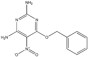 4-(benzyloxy)-2,6-diamino-5-nitropyrimidine Structure