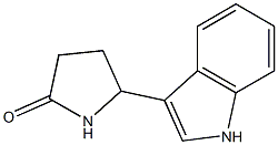 5-(3-indolyl)pyrrolidin-2-one