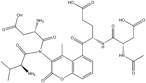 acetyl-aspartyl-glutamyl-valyl-aspartyl-amino-4-methylcoumarin