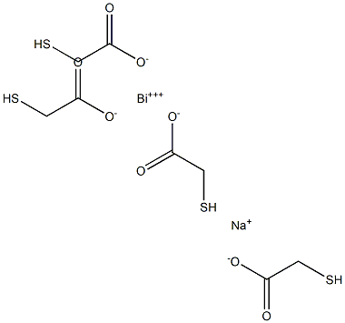 BismuthSodiumThioglycollate Structure