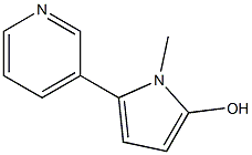2-HYDROXY-1-METHYL-5-(3-PYRIDINYL)PYRROLE