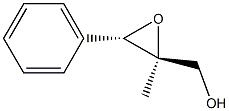 (2S,3S)-(-)-2,3-EPOXY-2-METHYL-3-PHENYL-1-PROPANOL,,结构式