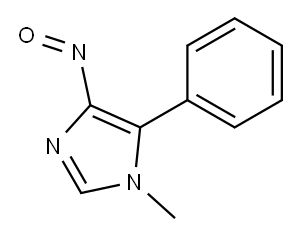 IMIDAZOLE,1-METHYL-4-NITROSO-5-PHENYL- Struktur