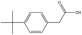 2-(PARA-TERT-BUTYLPHENYL)ACETICACID Struktur
