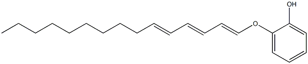 3-PENTADECATRIENYLCATECHOL,,结构式