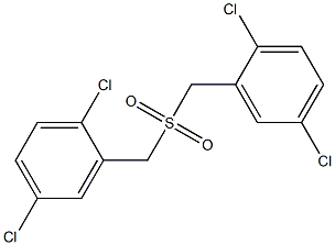2,5-DICHLOROPHENYLMETHYLSULPHONE Structure