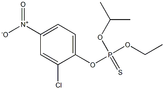 O-(2-CHLORO-4-NITROPHENYL)O-ISOPROPYLETHYLPHOSPHONOTHIOA. Struktur