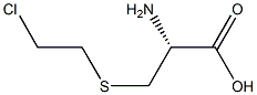 S-(CHLOROETHYL)-CYSTEINE Struktur