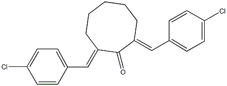 2,8-BIS(4-CHLOROBENZYLIDENE)-CYCLOOCTANONE