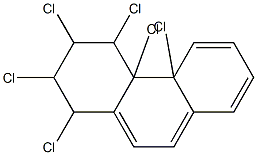 HEXACHLOROHEXAHYDROPHENANTHRENE 结构式