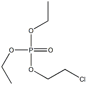 O,O-DIETHYL-O-(2-CHLOROETHYL)PHOSPHATE Structure