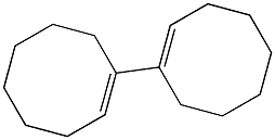 (1E)-1-[(1E)-1-cyclooctenyl]cyclooctene Struktur