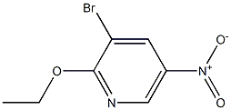 3-Bromo-2-ethoxy-5-nitropyridine Structure