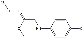 Methyl D-4-chlorophenylglycinate hydrochloride 结构式