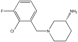 (3R)-1-(2-chloro-3-fluorobenzyl)piperidin-3-amine
