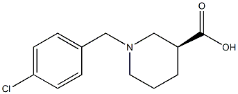 (3S)-1-(4-chlorobenzyl)piperidine-3-carboxylic acid