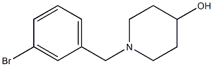 1-(3-bromobenzyl)piperidin-4-ol Structure