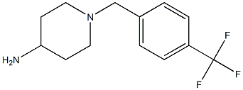 1-[4-(trifluoromethyl)benzyl]piperidin-4-amine Structure