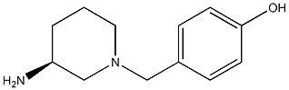 4-{[(3S)-3-aminopiperidin-1-yl]methyl}phenol|