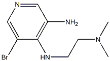 5-bromo-N4-[2-(dimethylamino)ethyl]pyridine-3,4-diamine Structure