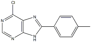  6-chloro-8-(4-methylphenyl)-9H-purine