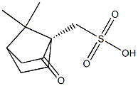 S-(+)-CAMPHOR -10-SULPHONIC ACID Struktur