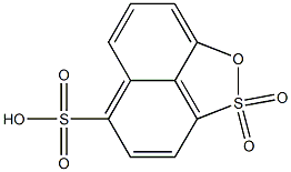 4-SULPHO-1,8-NAPHTHOSULTONE 化学構造式